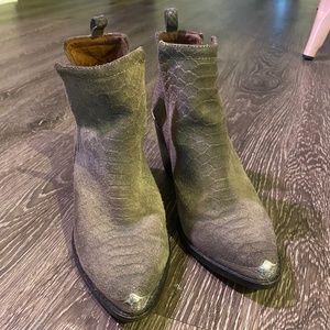 Jeffrey Campbell Cromwell Cutout Booties size 7